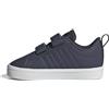 adidas VS Pace 2.0 Shoes Infants, Scarpe da Tennis, Shadow Navy/Cloud White/Cloud White, 26.5 EU