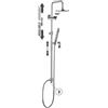 Rubinetteria Paffoni Master Plus colonna doccia regolabile cromata codice prod: ZCOL611CR