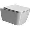 Gruppo Sanitari Italia Nubes wc sospeso senza brida bianco lucido codice prod: 961511
