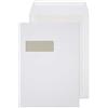 Blake Everyday 324 x 229 mm 150 g/m2 Tasca con retro rigido Stacca e sigilla (12901) Bianco, Confezione da 500