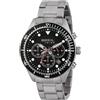 Breil Orologio UOMO SAIL quadrante MONO-COLORE NERO movimento CRONOGRAFO QUARZO e BRACCIALE ACCIAIO ARGENTO EW0582