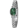 BERNY Orologi Argento per Donna Vintage Ovale Quarzo Orologio da Polso