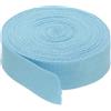 PATIKIL 1/2.5cm Nastro Twill Cotone 10 Iarde Nastro Cotone Nastro Sbieco Nastro a Spina Pesce Fettuccia per Cucire Confezione Regalo Artigianato DIY Blu Lago