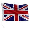 FLAGLY bandiera per barca Regno Unito 30 x 20 cm formato orizzontale - peso del tessuto 115g/m² - stampata, robusta con corda e occhiello, accessori per barca barca a motore