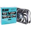 BLAM! Ventilatore 12 V IP68 compatibile con Biogents (*) BG-Mosquitaire (*) trappola per zanzare. Impermeabile. Modello POWER 4.9W Forte aspirazione 4.9W BRUSHLESS 9 pale