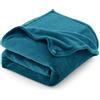 CozyLux Coperta Plaid Pile di Flanella 260gsm, Coperta Letto Singolo/Matrimoniale 150 x 200 cm, Coperta Divano Grande Calda Morbida - Turchese