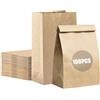 Staranry 100 pezzi Borse Carta Kraft, 22x12x7 cm Sacchetti Regalo di Carta, Sacchetti di Carta per Alimenti,confezioni regalo per la festa di compleanno di Natale,festa di compleanno per bambini