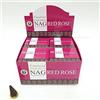 Generico 12 scatole da 10 Coni incenso golden nag vijayshree cinnamon 7 herbs lavander red rose reiki energy himaalaya white sage chandan vanille mantra temple 7 chakra (12 scatole Red Rose)