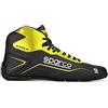 Sparco Scarpe Kart K-Pole Taglia 42 Nero / Flu