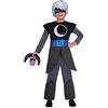 amscan - Costume per bambini PJ Masks Luna Girl, vestito, pantaloni, maschera per gli occhi, accessorio giocattolo
