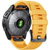 NotoCity Cinturino Compatibile con Fenix 7S, Cinturino Silicone 20mm Quickfit, per Fenix 6s/5s, Sostituzione Cinturino Fenix 5s Plus/6s Pro, Giallo