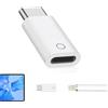 Dewfigs ㅤ Adattatore Ricarica USB-C per Apple Pencil 1 Generazione, Connettore USB-C per Ricarica Pencil, Compatibile con iPad 10 Generazione 2022, Supporta Ricarica, Supporta Bluetooth, Facile da Usare