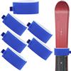 BASTOUR 6 Pezzi Cinghie da Sci,Cinghia di Fissaggio per Snowboard,Cinghie per Fissaggio Sci,Nastro per Fissaggio Sci,Cinghia da Sci e Snowboard,Accessori da Sci robusti con Cuscinetti Protettivi in EVA