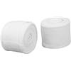 Acouto Fasce per Le Mani da Boxe, Bende per Kickboxing, 5 M di Lunghezza, Materiale in Cotone, Asciugatura Rapida, Semi-Estensibile (White)