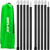 your GEAR FRP 11 mm – Set di riparazione per aste per tende in fibra di vetro – aste di ricambio per aste terminali in gomma