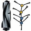 HOgardenME Spazzola a rullo, spazzola laterale per Silvercrest SSR1 SSRA1, per A9S A9 A7 L100, ricambio per aspirapolvere per la rimozione dello sporco