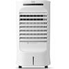 Taurus Snowfield Ultra - Climatizzatore evaporativo, condizionatore d'aria portatile, ventila, raffredda, umidifica, 3 velocità, 3 modalità, timer, bianco