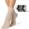 Lucchetti Socks Milano Calze Corte Donna Misto Alpaca Lana Alpaca Termiche Invernali Caviglia Morbide Traspiranti Rinforzate Made in Italy 6 Paia (IT, Numero, 35, 40, Regular, Regular, SET LINKS 6 paia)