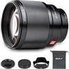VILTROX 85mm F1.8 f/1.8 Mark II Lens AF Auto Lens Ritratto Obiettivo a Fuoco Fisso per Fujifilm Fuji X Mount Camera X-T3 X-T2 X-T30 X-T20 X-T10 X-T100 X-PRO2 X- PRO3 X-A3 X-A5 X-A7 X-E2 X-E2S