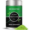 ZEN OCEAN TEAS Tè Verde Matcha in Polvere 80g. Grado Cerimoniale. The Matcha Prodotto in Giappone. Ideale per Bevande, Frullati, Tè freddo.