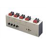 LUXMAN AS-5III Speaker Line Selector Silver Gray Hi-res Japan NUOVO