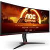 AOC Gaming CU34G2XPD Monitor curvo WQHD da 34 pollici 180 Hz VA veloce GTG da 1 ms