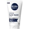 NIVEA MEN Sensitive Face Wash Gel detergente 150 ml
