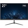 Hikvision Monitor Led 27'' HIKvision Full HD 1920Ã?1080/5ms/classe E/Nero [317500703]