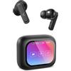 KSix Auricolari KSix Vision Wireless Display TFT 2'' ANC Musica/Chiamate con microfono Nero [BTW03N]