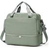 SEAFEW Borsone da Viaggio,Bagaglio a Mano 40x30x20 Ryanair Borsa da Viaggio con Scomparto per le Scarpe,Borsa da Cabina Ryanair Borsa Sportiva Borsone da Palestra Borsa da Weekend,C03-Verde
