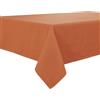 BALCONY & FALCON Tovaglia in cannella 145 x 300 cm, idrorepellente, con effetto lino | Rettangolare, senza stiratura, lavabile, ristorante, cucina, tavolo, festa, esterno, Natale, Capodanno, caffè, giardino