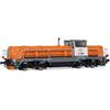 Rivarossi HR2923S Dinazzano Po/TPER, Locomotiva Diesel Effishunter 1000, Arancione/Grigio Chiaro, EP; VI, con decoder sonoro DCC Locomotiva Diesel