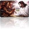 Four leaves Tappetino da gioco MTG Angels, borsa impermeabile, 60 x 35 cm, zone di carte, mouse, 2