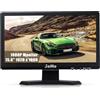 JaiHo Monitor 15.6 Pollici 1080P LED Schermo (1920x1080) - Monitor Desktop FHD 1080p 60Hz, Incorporato Altoparlanti, per PC, CCTV, Telecamera di sicurezza, Nero