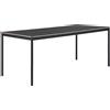 Muuto - Tavolo rettangolare Base - Nero - Stratificato - Designer Mika Tolvanen