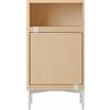 Muuto - Comodino Stacked - Legno naturale - MDF impiallacciato rovere - Designer Julien De Smedt