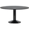 Muuto - Tavolo rotondo Midst - Nero - MDF rivestito in linoleum - Designer TAF Studio