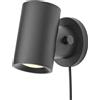 Muuto - Applique con presa Beam - Nero - Alluminio - Designer Tom Chung