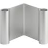 Muuto - Candeliere Pair - Argento - Alluminio anodizzato - Designer Lars Tornoe