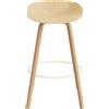 Normann Copenhagen - Sgabello bar Mat - Beige - Faggio certificato FSC - Designer Peter Hiort-Lorenzen