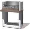 Sarom Barbecue In Muratura A Legna E Carbonella Senza Cappa Aperto 80x52x97 Paxi New Sarom