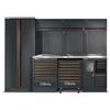 Beta C45PRO 2.0 - Piano Lavoro Officina 61 cm Attrezzi Inclusi - Piano Lavoro in Acciaio Inox