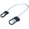 SCP Corda Elastica Beige con Terminali in Plastica per Telo di Copertura Invernale Piscina - Lunghezza Cm. 60