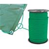 SCP Corda Elastica Verde Ø 8 mm per Telo di Copertura Invernale Piscina con Occhielli - Prezzo al Metro