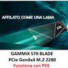 ADATA SSD XPG GAMMIX S70 BLADE 1TB M.2 PCIe 4.0 GEN4x4 2280 (per PS5)