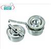 Pietanziera in acciaio inox, utilizzabile in forno o direttamente sulla fiamma, capacitÃ 0,6 lt, diam.mm 125x69h - Prezzo Unitario - Acquisto minimo 6 pezzi