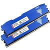 Yongxinsheng DDR3 16GB Kit (2x8GB) Desktop Ram 1866MHz PC3-14900 Dimm Non-ecc Unbuffered 1.5V 2Rx8 Dual Rank 240 Pin CL13 PC Computer Memory Udimm Componenti Memoria Upgrade Module Kit (Blu)