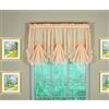 Today's Curtain Emelia - Inserto per ventaglio in voile, 76,2 x 101,6 cm, colore: pesca