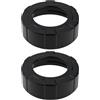 SG Store 2X Tappi Per Pistola Per Colla In Lega Di Alluminio 66 × 38 × 21,5 Mm Compatibili Con Accessori Per Giunti NR Per Canna Della Pistola