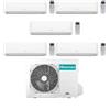 Hisense Climatizzatore Hi Comfort Penta Split 9+9+9+9+18 con 5AMW125U4RTA Inverter Wi-Fi R-32 Classe A++ ,